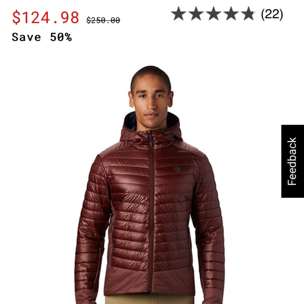 Mountain Hardwear Ghost Shadow Hoody - NEW